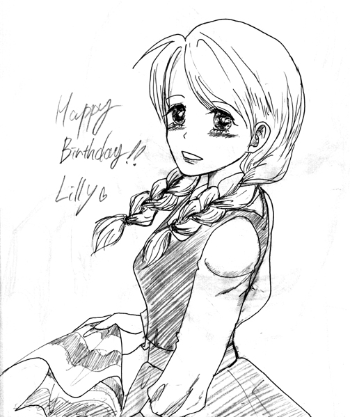 リリィちゃん誕生日おめでと