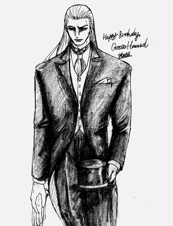 ギース様誕生日イラスト2019