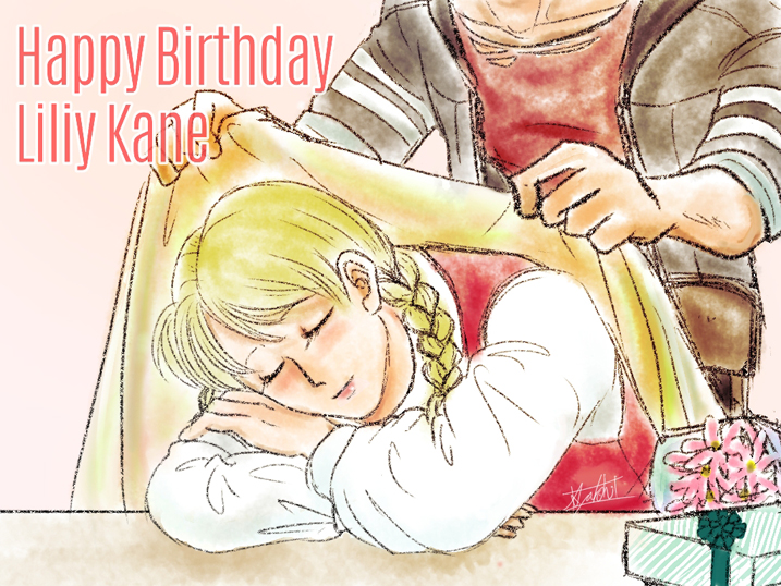 リリィちゃん誕生日イラスト2024