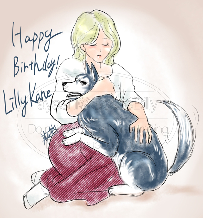 リリィちゃん誕生日イラスト2025