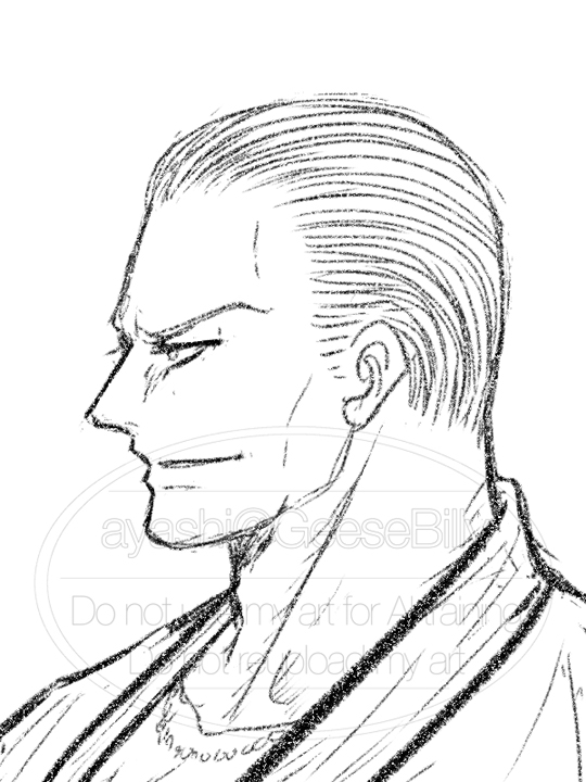 CotWギース様横顔習作