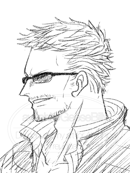 CotWビリー横顔習作