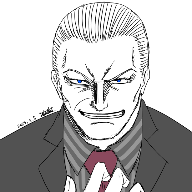 KOF15のデザイナーさんが描いたギース様とビリー良すぎ