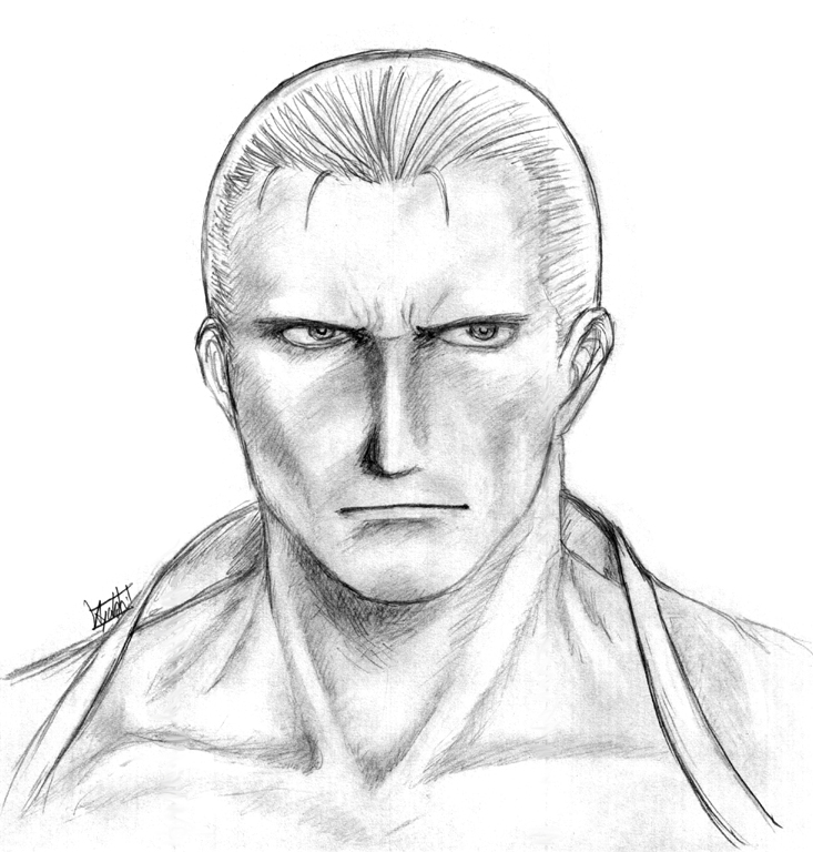 鉛筆描きギース様