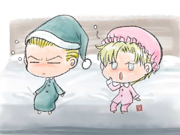 ちみちみギース様とビリーのカラーイラスト