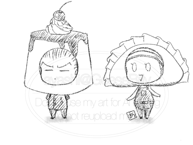 食べ物被り物ちみこね