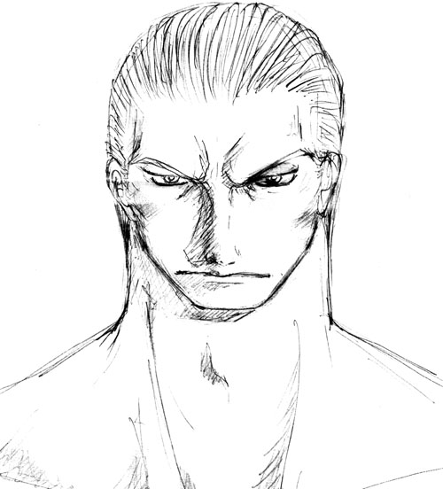 習作：ギース様の顔