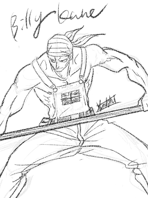 ビリー全身習作2023