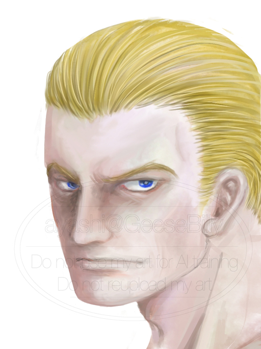 厚塗りギース様の顔