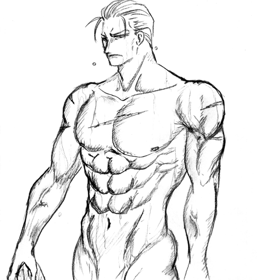 筋肉練習ギース様
