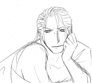 ふわっと描いた若ギース様