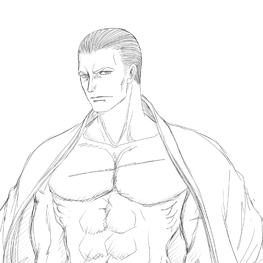 極細ペンで描くギース様