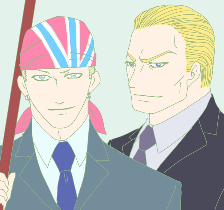 スーツのギービリ