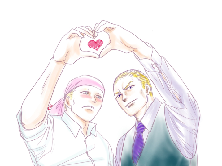 ギービリでハート