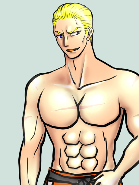 手癖を封印して描いたギース様