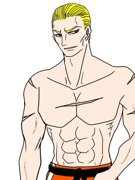 手癖の赴くまま描いたギース様