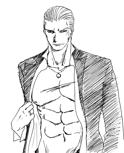 ラミーの万年筆で描いたギース様