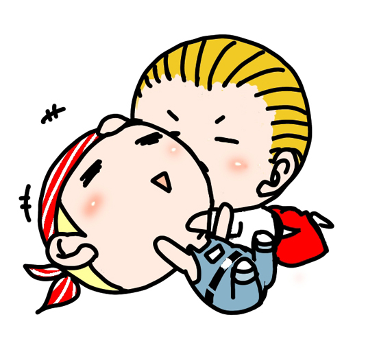 じゃれじゃれミニギービリ