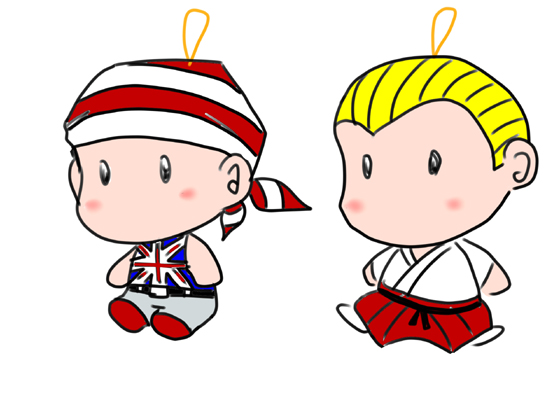 フエルトマスコットっぽくギービリ
