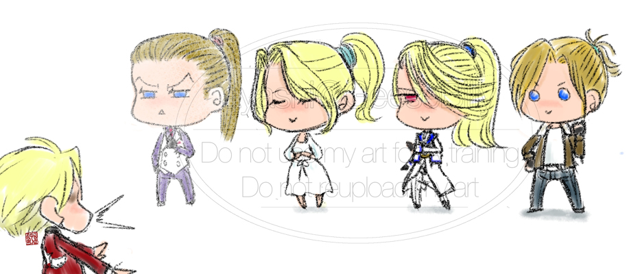 ロック君のポニテの保護者達