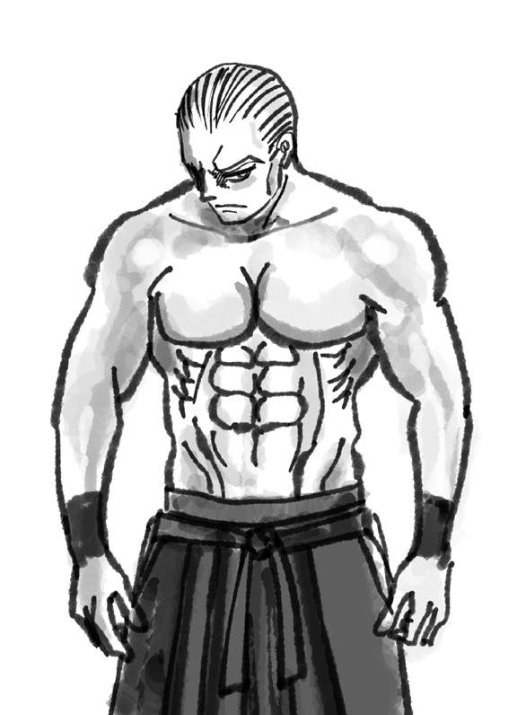 ギース様落書き