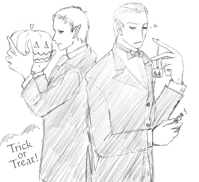 ハロウィン仮装のギービリ